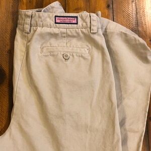 Vineyard Vines Martha’s Collegiate Pant Chino Golf Pants Men’s Size 34x34 Khaki